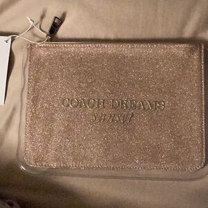 COACH DREAMS sunset cosmetic pouch NWT